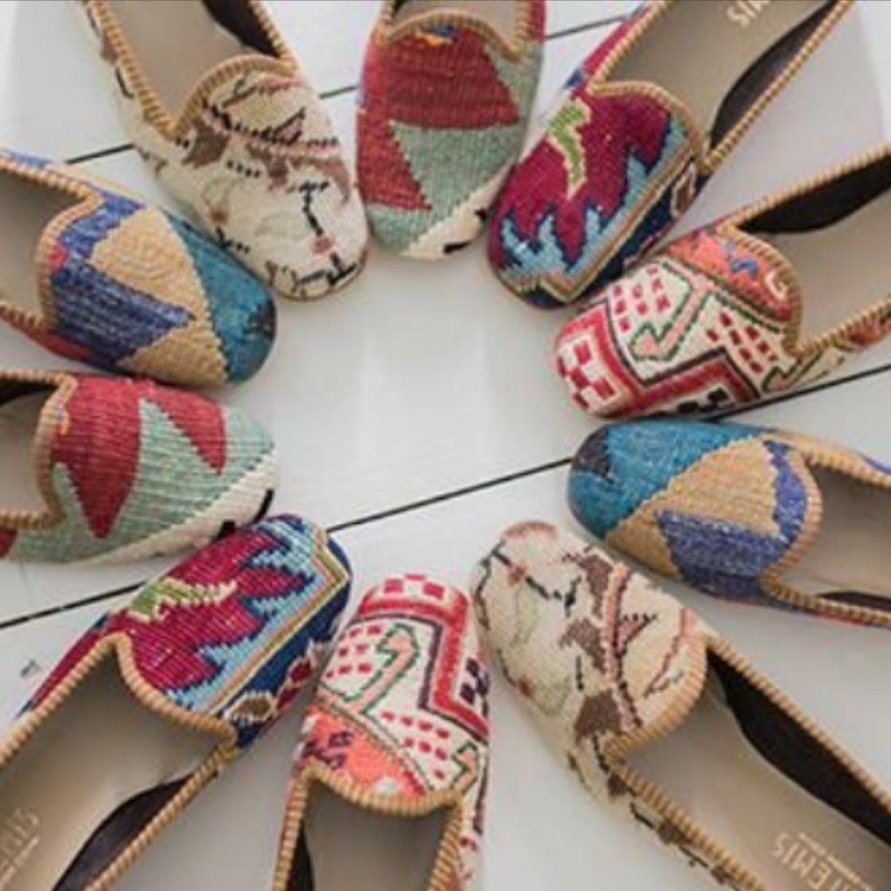 Artemis Design Co. Sumak Kilim Loafers